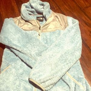 Light Blue FUZZY Northface